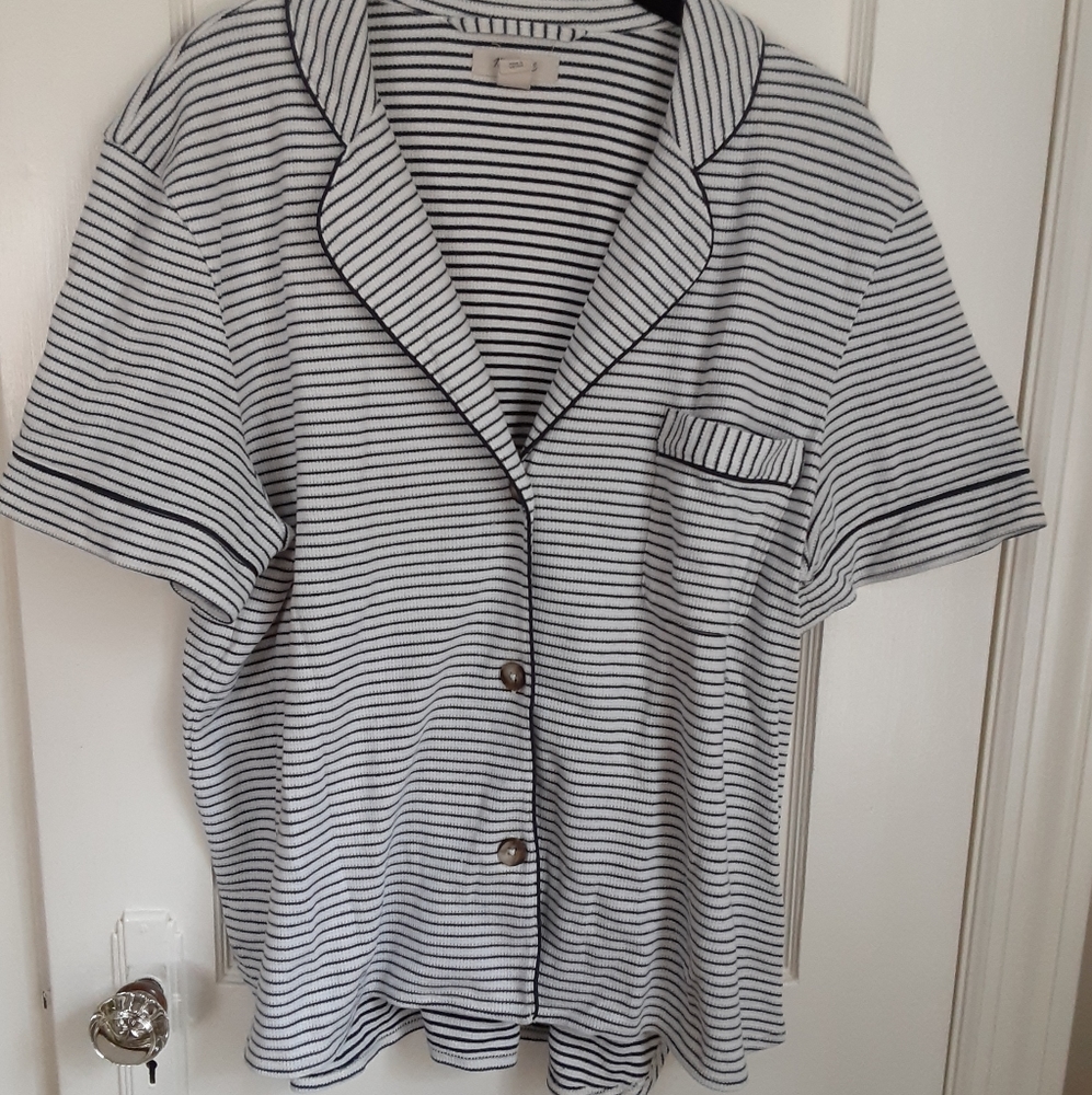 Madewell knit bedtime pajama top XL